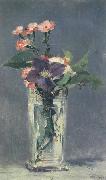 Edouard Manet Carnations and Clematis in a Crystal Vase (mk40) France oil painting artist